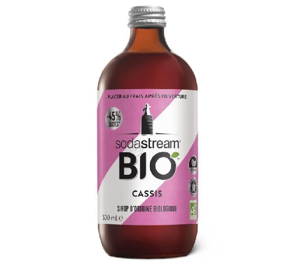 Sodastream - Organic - Sirop coacăze negru - 1024819310 - pentru Aparat preparare bauturi carbogazoase