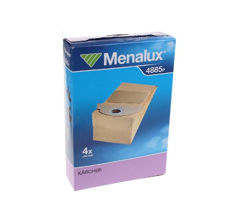 Menalux - 4885p - saci de aspirator Menalux - 4 buc. + 1 microfiltru - 9001961789