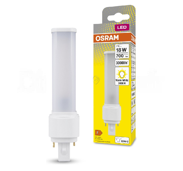 Osram - Dulux d18led 7w/830 230vemg24d-2fs1 - 4058075558328 - pentru Iluminat