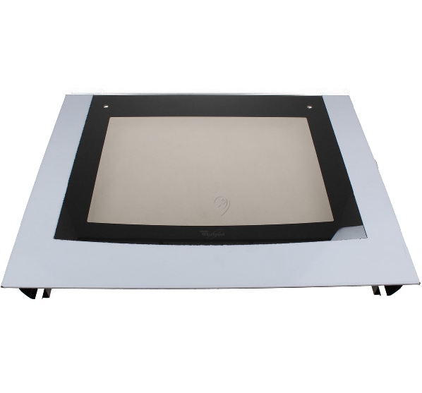 Whirlpool - Geam ușă cuptor - versiune exterioară de la 04/12/2006 - 481245050032 - pentru WHIRLPOOL - 857723001034 - AKP230/IX