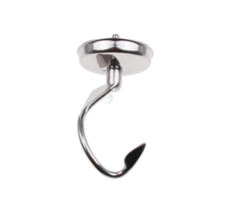 Kenwood - Cârlig pentru aluat inox - inel de fixare serie km chef - KW712209 - pentru Robot de bucătărie/Mixer
