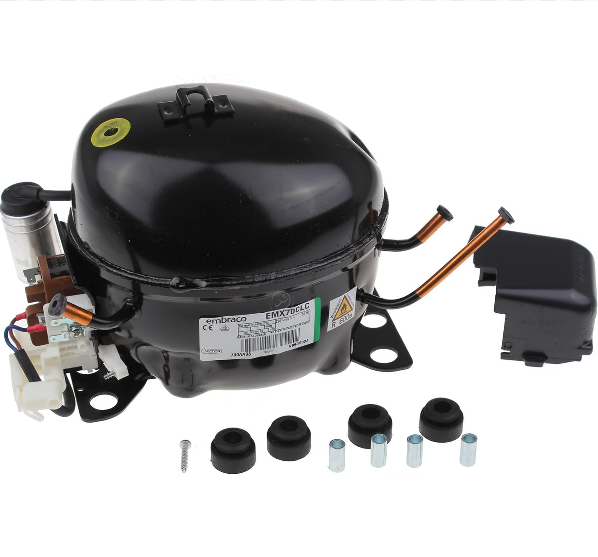 Whirlpool - Compresor emx70clc 1/5 CP r600a 182W (SP) - 481236039073 - pentru Frigider/Congelator