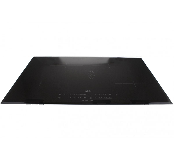 Electrolux - Placă de sticlă pentru plită ceramică neagră, AEG, 780x520 mm, - 5551120610