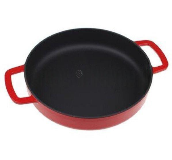 Combekk - Vas pentru cuptor din fontă roșu - 24cm - 192124RD02