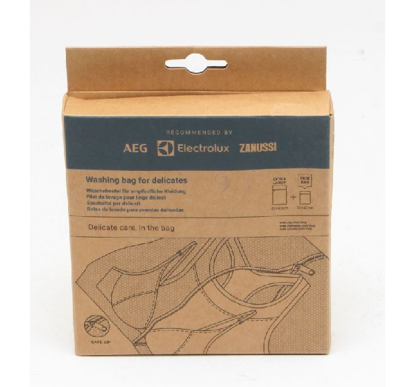 Electrolux - Sac pentru rufe - 60x40cm + 1 gratis - 9029804540 - pentru Mașină de spălat haine