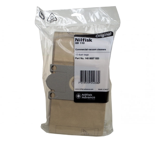 Nilfisk - Sac aspirator Nilfisk Viking - 1408007020 - pentru NILFISK - GD110