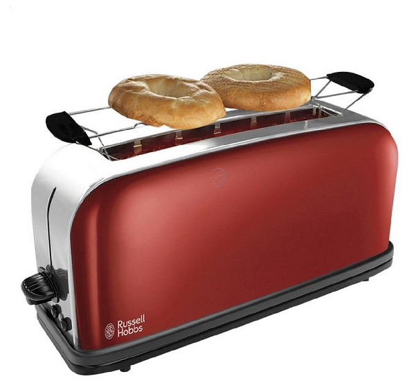 Russell Hobbs - Prăjitor de pâine Colours Flame Red cu fante lungi - 2139156