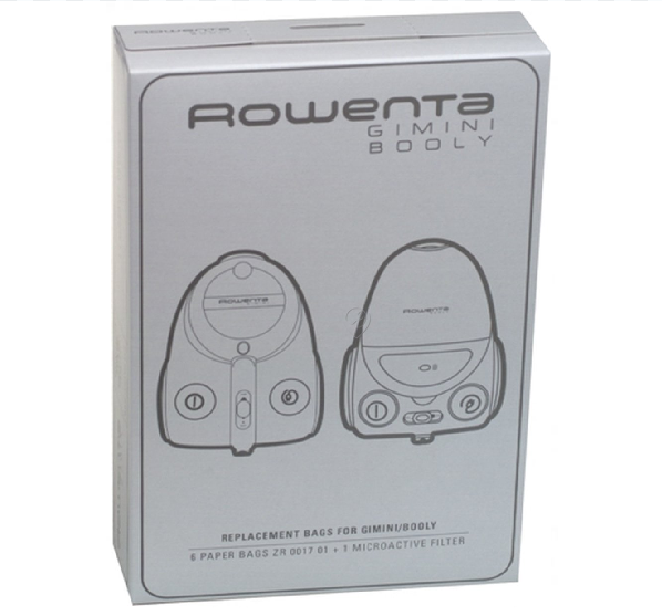 SEB - Sac pentru aspirator Rowenta Booly/Gimini 6 bucăți + filtru - ZR001701 - pentru ROWENTA - BOOLY