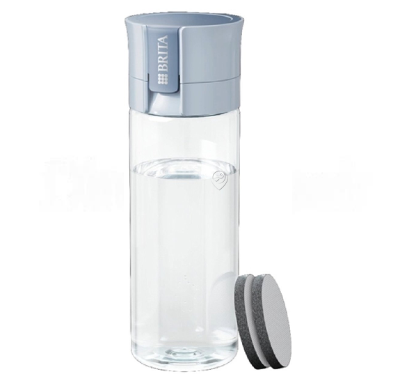 Brita - Sticlă cu filtru de apă 0,6l albastru deschis - 1052259 - pentru Tratament apă