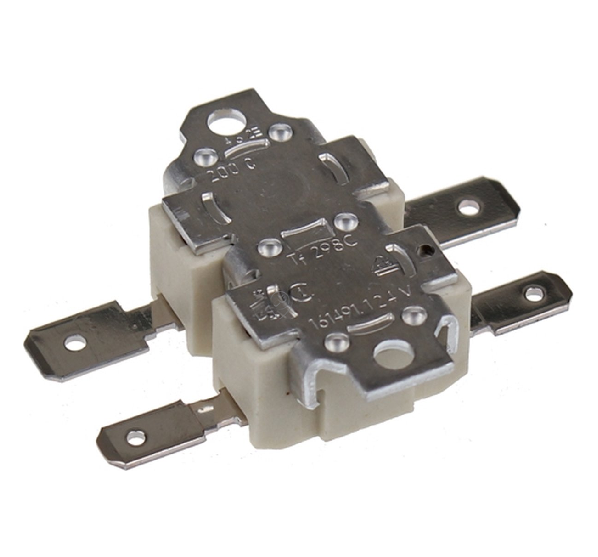 Polti - Termostat 200°C/fm6.3 + siguranță termică 298°C/fm - M0003048 - pentru Fier de călcat POLTI - ECOPRO3000