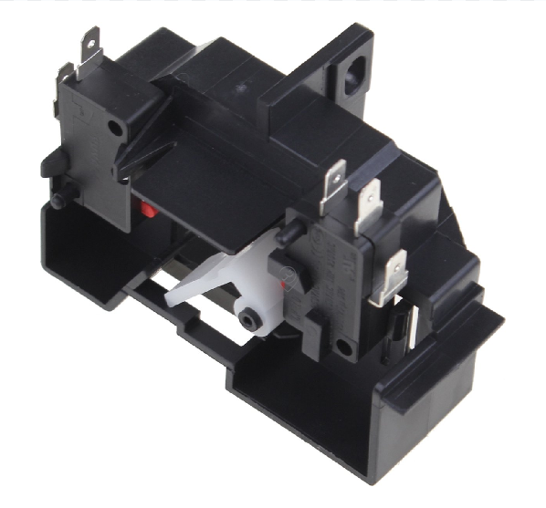 Bosch - Suport pentru întrerupătorul de ușă, stânga - 00659371 - pentru Cuptor cu microunde BOSCH - HBC84H500/02