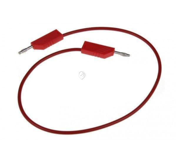 Hirschmann - Cablu Mln 50/1 roșu - 934060101 - pentru TV/audio/video