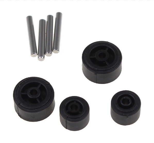 Nilfisk - Set de roți pentru peria electrică - handy 2 în 1 - 31000487 - pentru Aspirator