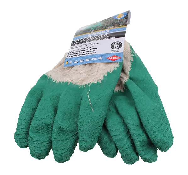 Cogex - Mănuși de grădinărit - mărimea 10 - bumbac - 83181