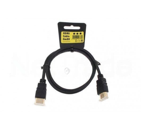 Erard - Star-products - Cablu HDMI - 0.8m - X002778 - pentru TV/audio/video