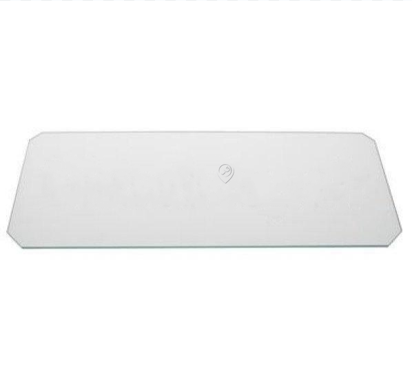 Whirlpool - Placă de sticlă pentru sertarul de legume - 466x188x4 - unghi 4x - C00628267 - pentru Frigider/Congelator