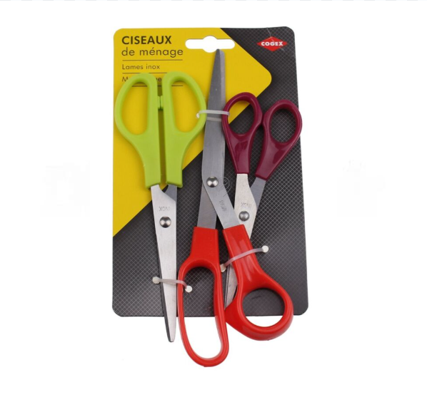 Cogex - Foarfece cu lame din inox, 3 bucăți - 060824
