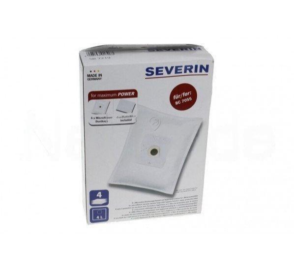 Severin - Sac pentru aspirator bc7055 - 4 saci textili + 1 filtru pentru motor - SB7219