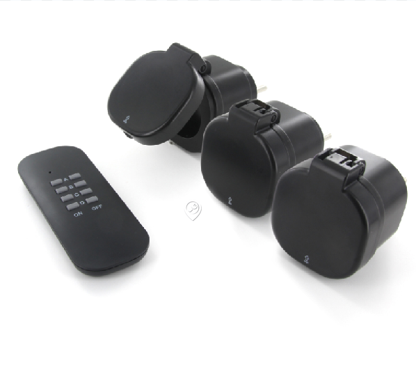 Chacon - Set de 3 mini prize de exterior on/off (3000w - fr) - 54672