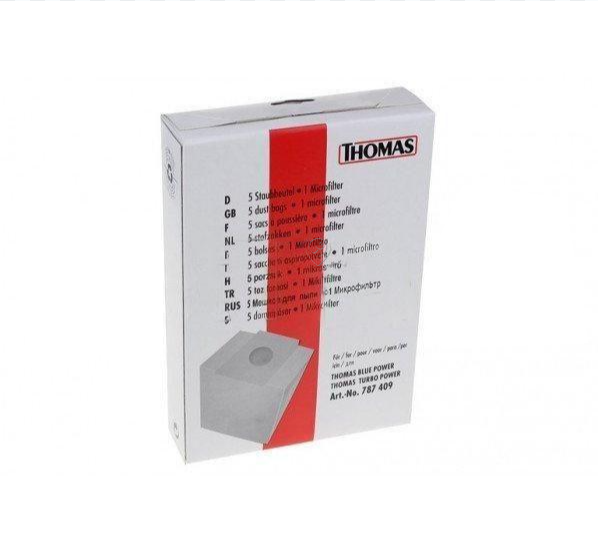 Thomas - Sac pentru aspirator + filtru blue power/turbo 5 bucăți - 787409