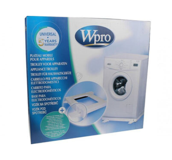 Wpro - Cărucior pentru electrocasnice - 481281719371 - pentru Mașină de spălat haine