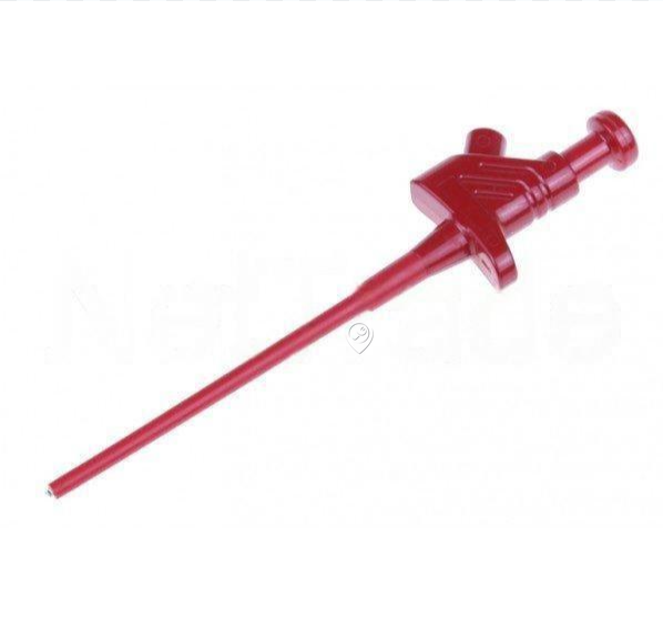 Hirschmann - Varf sonda Kleps30 roșu - 930113101 - pentru TV/audio/video