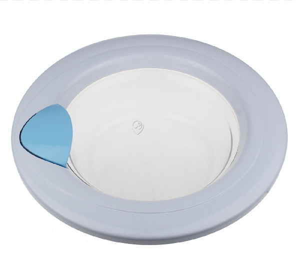 Ariston - Ușă completă w43fr - C00076445 - pentru Mașină de spălat haine