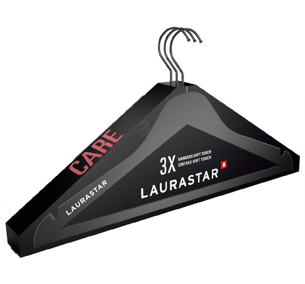 Laurastar - Umerașe negre 3 bucăți pentru cuier - 2597801897 - pentru Fier de călcat