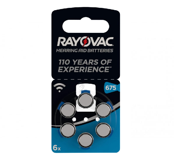 Varta - Mod 675 - baterie pentru aparat auditiv - blister 6 buc. - pr44 - 1.45v - 4600745416