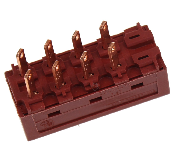 Whirlpool - Comutator motor -  sl4 pos.8p lf41b3000w - C00861141 - pentru Hota