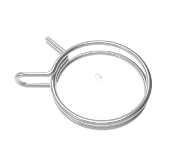 Bosch - Cleme pentru furtun – set de 5 bucăți - 00187337 - pentru Mașină de spălat haine