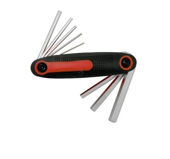 Cogex - Chei inbus - set hexagonal 8 bucăți - : 1,5 - 2 - 2,5 - 3 - - 7124