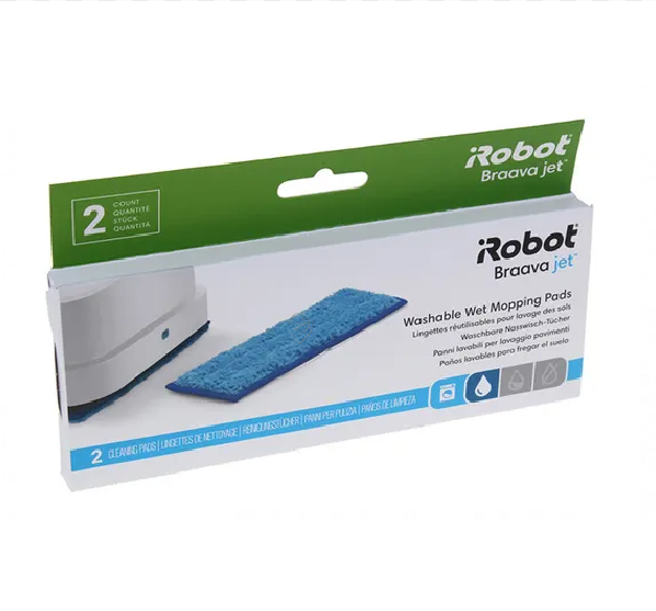Irobot - Set de 2 lavete pentru mop braava jet240 - 4510416 - pentru Aspirator