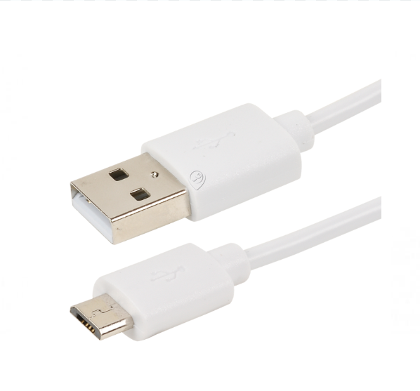 Erard - Micro USB m / USB m - 2.4A - 3m - alb - 722409 - pentru Telefonie