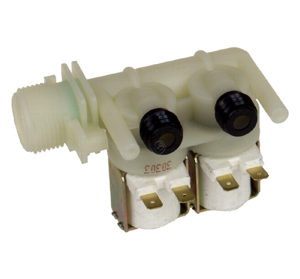 Ariston - Merloni supapă de admisie al128xbe (2v) - C00066518 - pentru Mașină de spălat haine