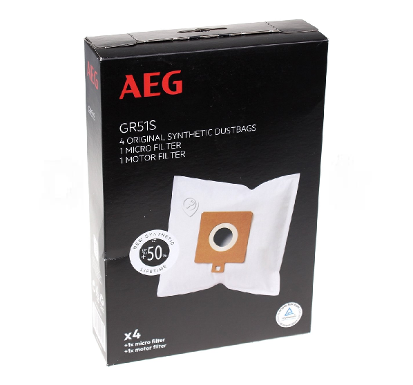 Electrolux - Saci de aspirator mousy - gr51 - pachet de 4 bucăți + 1 filtru - 9001667402