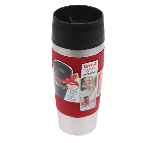 Tefal - Cană de călătorie clas 0.36l dk red tef1 - N2020410 - pentru Aparat de cafea