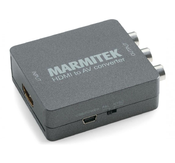 Marmitek - Convertor hdmi - rca/scart - conectare ha13 - 08263 - pentru TV/audio/video