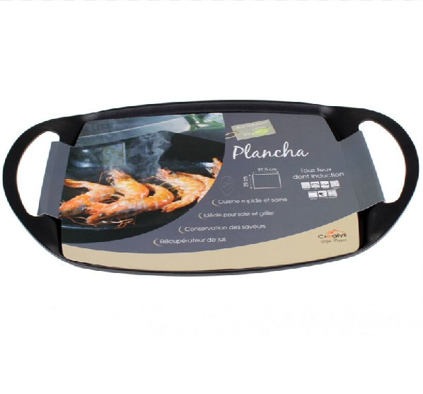 Plită Crealys din fontă 47 x 28 x 4.5 cm - 513604