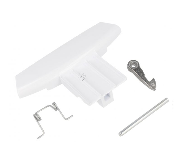 Ariston - Set mâner ușă - alb pw - C00259409 - pentru Mașină de spălat haine ARISTON - AML105KS60HZ - 54444 - 80544440200
