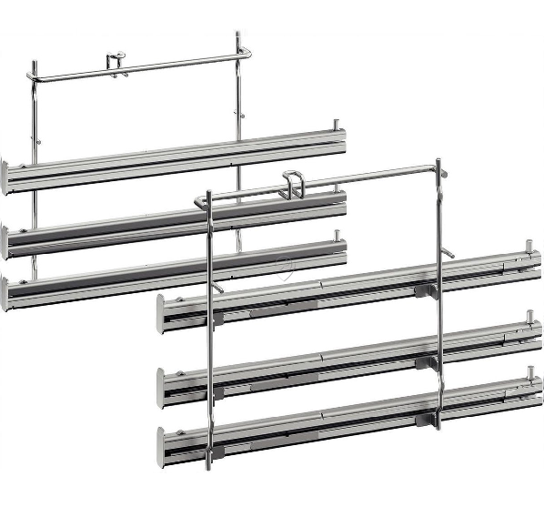 Bosch - Suport / Telescop cuptor, Set extensibil 3 piese - 17001816
