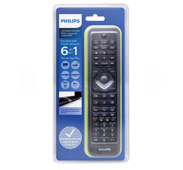 Philips - Telecomandă 6 în 1 - SRP501610 - pentru TV/audio/video