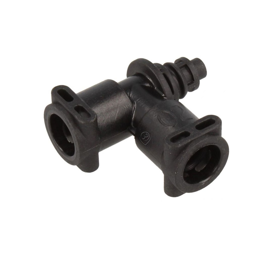 Delonghi - Racord dublu negru (PPA), EC850 - 5313218351 - pentru Espressor