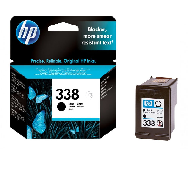 Hewlett Packard - Cartuș de cerneală HP nr. 338 negru, capacitate mică, 500 de pagini - C8765E - pentru HEWLETT PACKARD - PSC1510