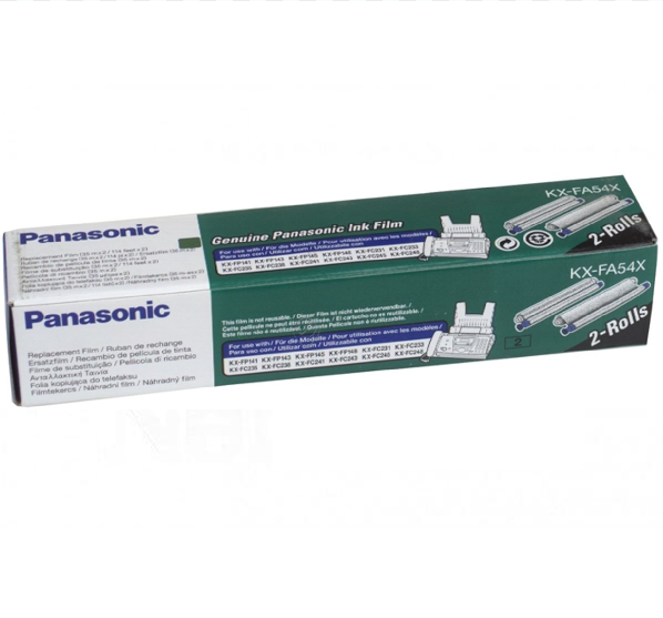 Panasonic - Toner kxfa54x pentru fax panasonic kxfp141 kx5a54 (2 role) - KXFA54X - pentru PANASONIC - KX-FP141