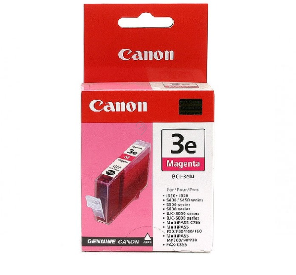 Cartuș de cerneală Canon - BCI 3e magenta pentru BJC-6000/S400 - BCI3EM