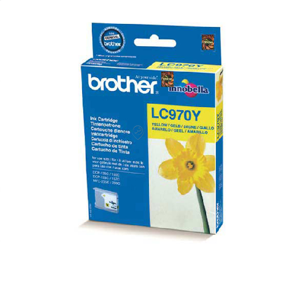 Brother - Cartus cerneală Brother LC-970Y - LC970Y - pentru BROTHER - DCP150C