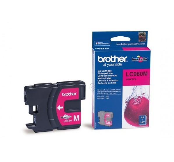 Cartus de cerneală magenta Brother LC-980M - pentru BROTHER - LC980