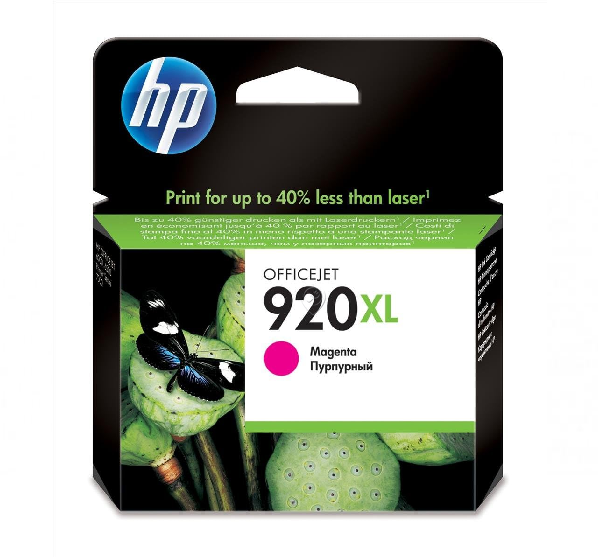 Cartuș de cerneală magenta Hewlett Packard - No.920XL OfficeJet pentru 700 de pagini - CD973AE