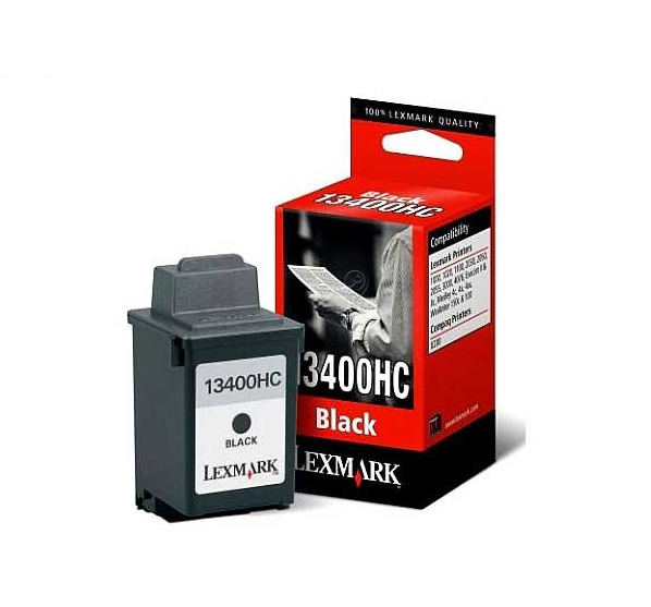 Cartuș Lexmark 13400HC negru original rezistent la apă - stoc limitat - 13400HC - pentru BRAUN - 1000